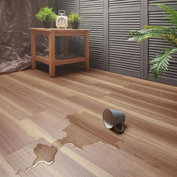 Плитка ПВХ Aquafloor Classic Click (Классик Клик) AF5504 Дуб Античный