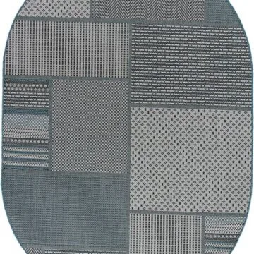 Ковер KAIR ( КАИР) S139 - BLUE ( Овал )