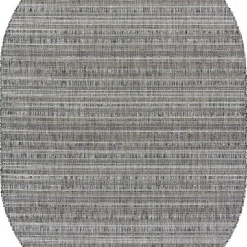 Ковер KAIR ( КАИР) S146 - DARK GRAY ( Овал )