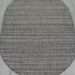Ковер KAIR ( КАИР) S146 - DARK GRAY ( Овал )