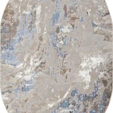 Ковер PARADIZE ( ПАРАДИЗ ) 00085A - L.BLUE / BEIGE ( Овал )