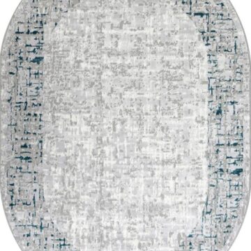 Ковер PALERMO ( ПАЛЕРМО ) F292 - GRAY ( Овал )