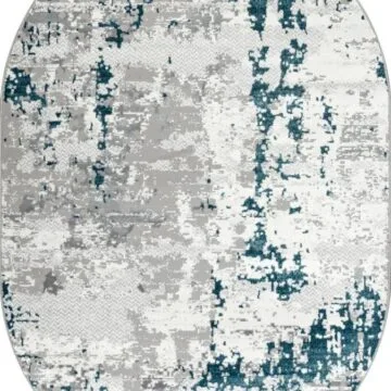 Ковер PALERMO ( ПАЛЕРМО ) F282 - GRAY ( Овал )