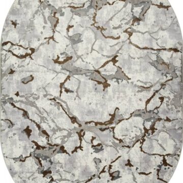 Ковер PALERMO ( ПАЛЕРМО ) F289 - GRAY-GREEN ( Овал )