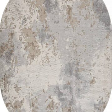 Ковер LIMAN ( ЛИМАН ) F171 - CREAM-GREEN ( Овал )
