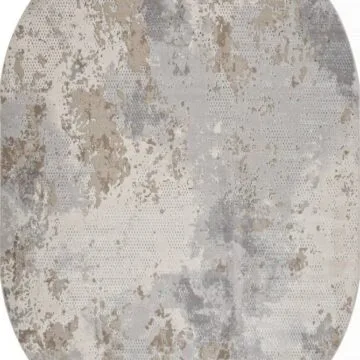 Ковер LIMAN ( ЛИМАН ) F171 - CREAM-GREEN ( Овал )