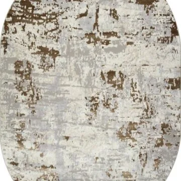 Ковер PALERMO ( ПАЛЕРМО ) F284 - BEIGE-GREEN ( Овал )