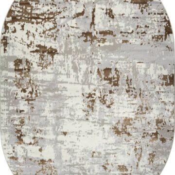 Ковер PALERMO ( ПАЛЕРМО ) F284 - GRAY-GREEN ( Овал )