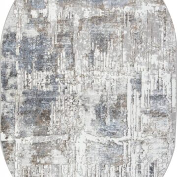 Ковер PARADIZE ( ПАРАДИЗ ) 06735B - L.BLUE / GREY ( Овал )