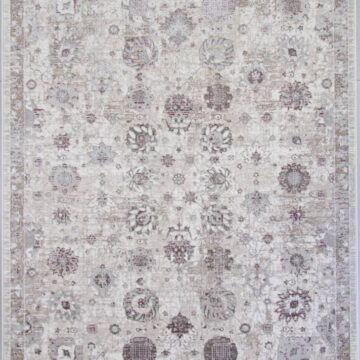 Ковер LILY ( ЛИЛИ ) 9312A - S.WHITE / P.LILAC