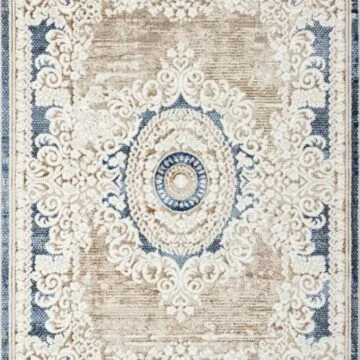 Ковер ANTEP ( АНТЕП ) O1701 - 630 CREAM / BLUE