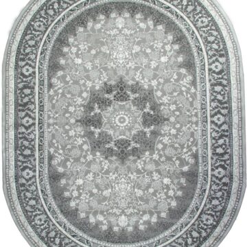 Ковер ARMINA ( АРМИНА ) GA007G - GREY / GREY ( Овал )