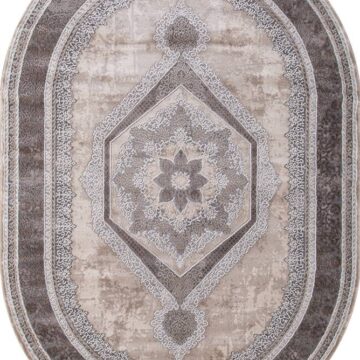 Ковер ARMINA ( АРМИНА ) 04037C - GREY / BROWN ( Овал )