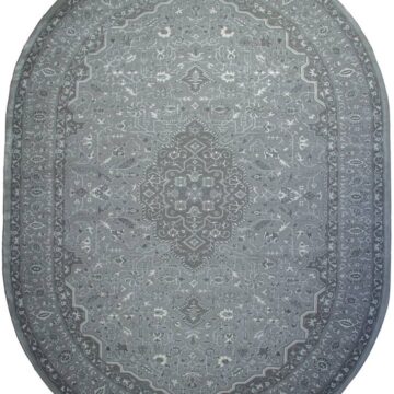 Ковер ARMINA ( АРМИНА ) GA073G - GREY / GREY ( Овал )
