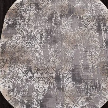 Ковер ARMINA ( АРМИНА ) 04078C - GREY / BROWN ( Овал )
