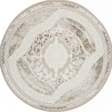 Ковер ARMINA ( АРМИНА ) 04089A - BROWN / BROWN ( Круг )