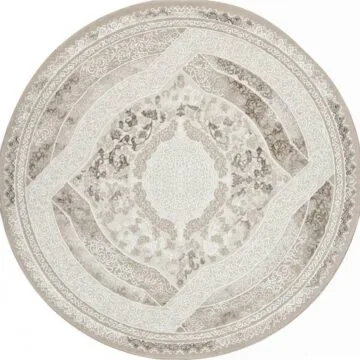 Ковер ARMINA ( АРМИНА ) 04089A - BROWN / BROWN ( Круг )
