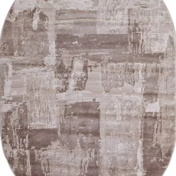 Ковер ARMINA ( АРМИНА ) 03710A - BROWN / BROWN ( Овал )