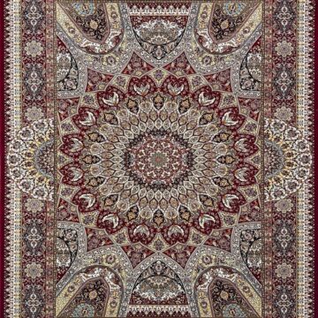 Ковер ABRISHIM ( АБРИШИМ ) 3809A RED/RED