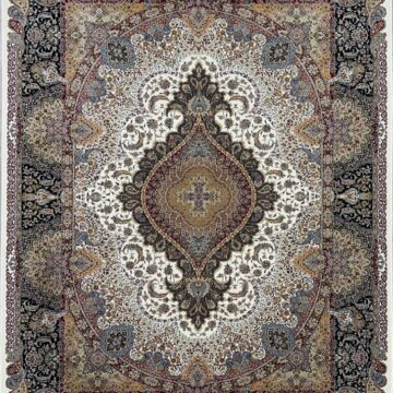Ковер ABRISHIM ( АБРИШИМ ) 3824A CREAM/LACIVERT