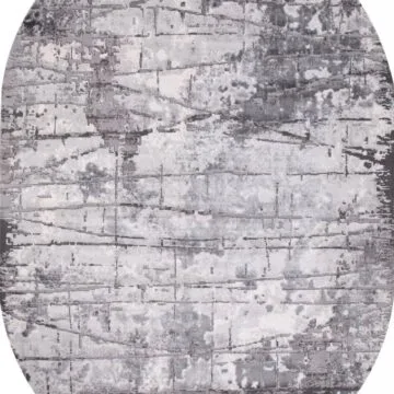 Ковер ARMINA ( АРМИНА ) 03752А - GREY / GREY ( Овал )