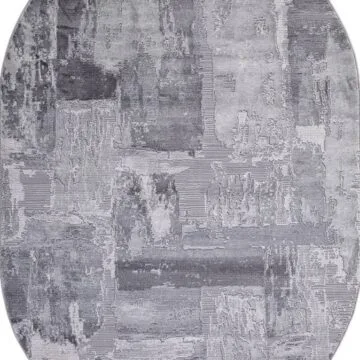 Ковер ARMINA ( АРМИНА ) 03758А - GREY / GREY ( Овал )