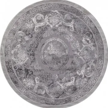 Ковер ARMINA ( АРМИНА ) 03760А - GREY / GREY ( Круг )