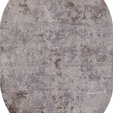Ковер ARMINA ( АРМИНА ) 03851C - GREY / BROWN ( Овал )
