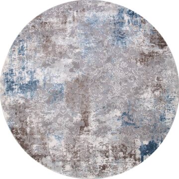 Ковер ARMINA ( АРМИНА ) 03853А - BLUE / BLUE ( Круг )