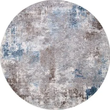 Ковер ARMINA ( АРМИНА ) 03853А - BLUE / BLUE ( Круг )