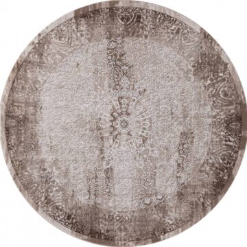 Ковер ARMINA ( АРМИНА ) 03878B - BROWN / BROWN ( Круг )