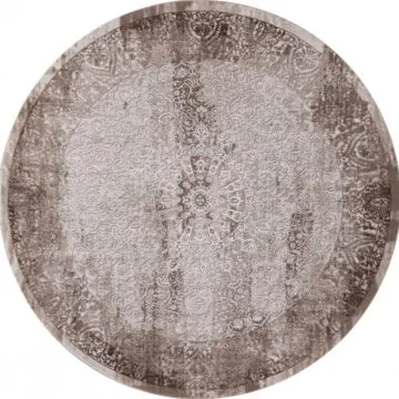 Ковер ARMINA ( АРМИНА ) 03878B - BROWN / BROWN ( Круг )