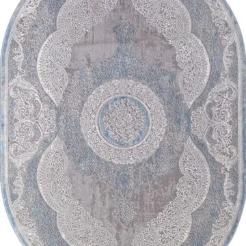 Ковер ARMINA ( АРМИНА ) 03880А - BLUE / BLUE ( Овал )