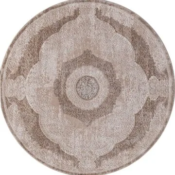Ковер ARMINA ( АРМИНА ) 03880B - BROWN / BROWN ( Круг )