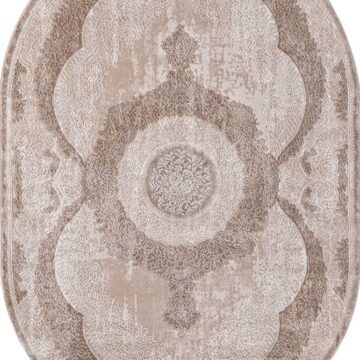 Ковер ARMINA ( АРМИНА ) 03880B - BROWN / BROWN ( Овал )