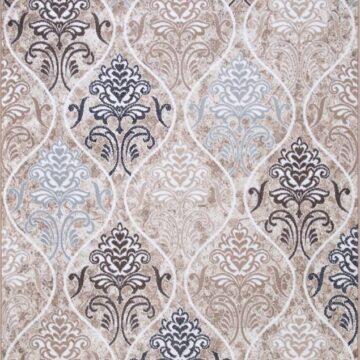 Ковер VALENCIA DELUXE ( ВАЛЕНСИЯ ДЕЛЮКС ) d310 - CREAM-BROWN