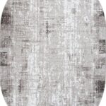 Ковер SILVER ( СИЛЬВЕР ) F396 - GRAY ( Овал )