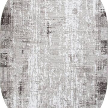 Ковер SILVER ( СИЛЬВЕР ) F396 - GRAY ( Овал )