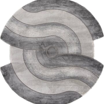 Ковер SAFIR ( САФИР ) 00836G - GREY / GREY ( Круг )