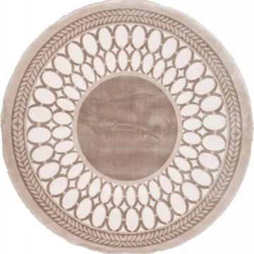 Ковер SAFIR ( САФИР ) 00842A - BROWN / BROWN ( Круг )