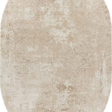 Ковер SIESTA ( СИЕСТА ) M028A - LIGHT BEIGE / BEIGE ( Овал )