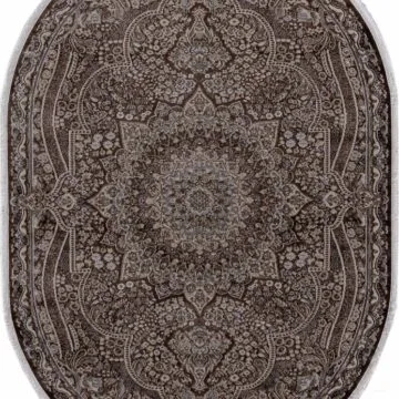 Ковер DOLCE ( ДОЛЬЧЕ ) D415 - BROWN ( Овал )