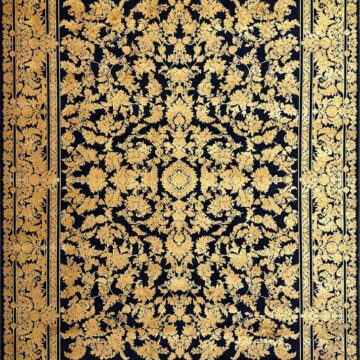 Ковер LONDON 4500 ( ЛОНДОН 4500 ) 101025 DARK BLUE ( ALMA )