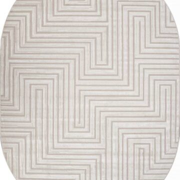 Ковер DIOS ( ДИОС) F412 - CREAM ( Овал )