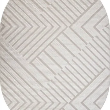 Ковер DIOS ( ДИОС) F438 - CREAM ( Овал )