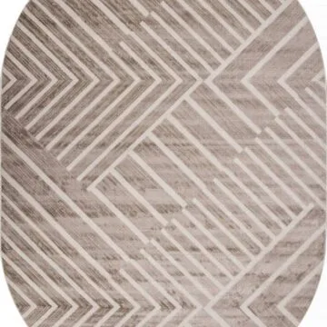Ковер DIOS ( ДИОС) F438 - BEIGE ( Овал )