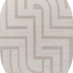 Ковер DIOS ( ДИОС) F439 - CREAM ( Овал )