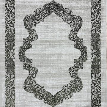 Ковер DECO ( ДЕКО ) 04570B - CREAM / D.GREEN