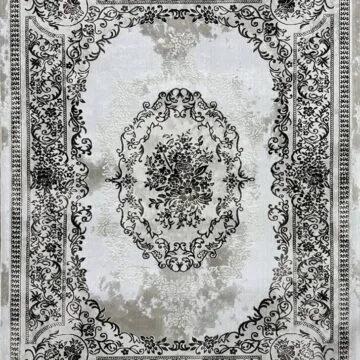 Ковер DECO ( ДЕКО ) 04641B - CREAM / D.GREEN