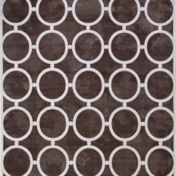 Ковер SIERRA ( СИЕРРА ) D713 - BROWN-CREAM 2